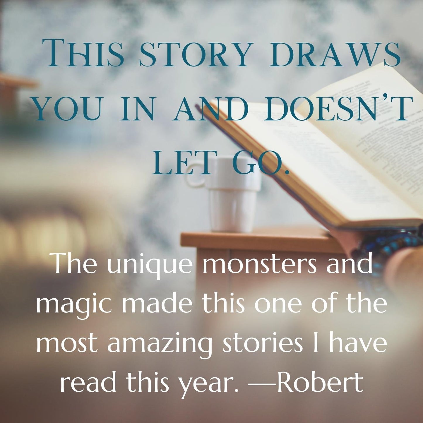 Image of review quote for Ancient Enemies-this story draws you in and doesn't let you go