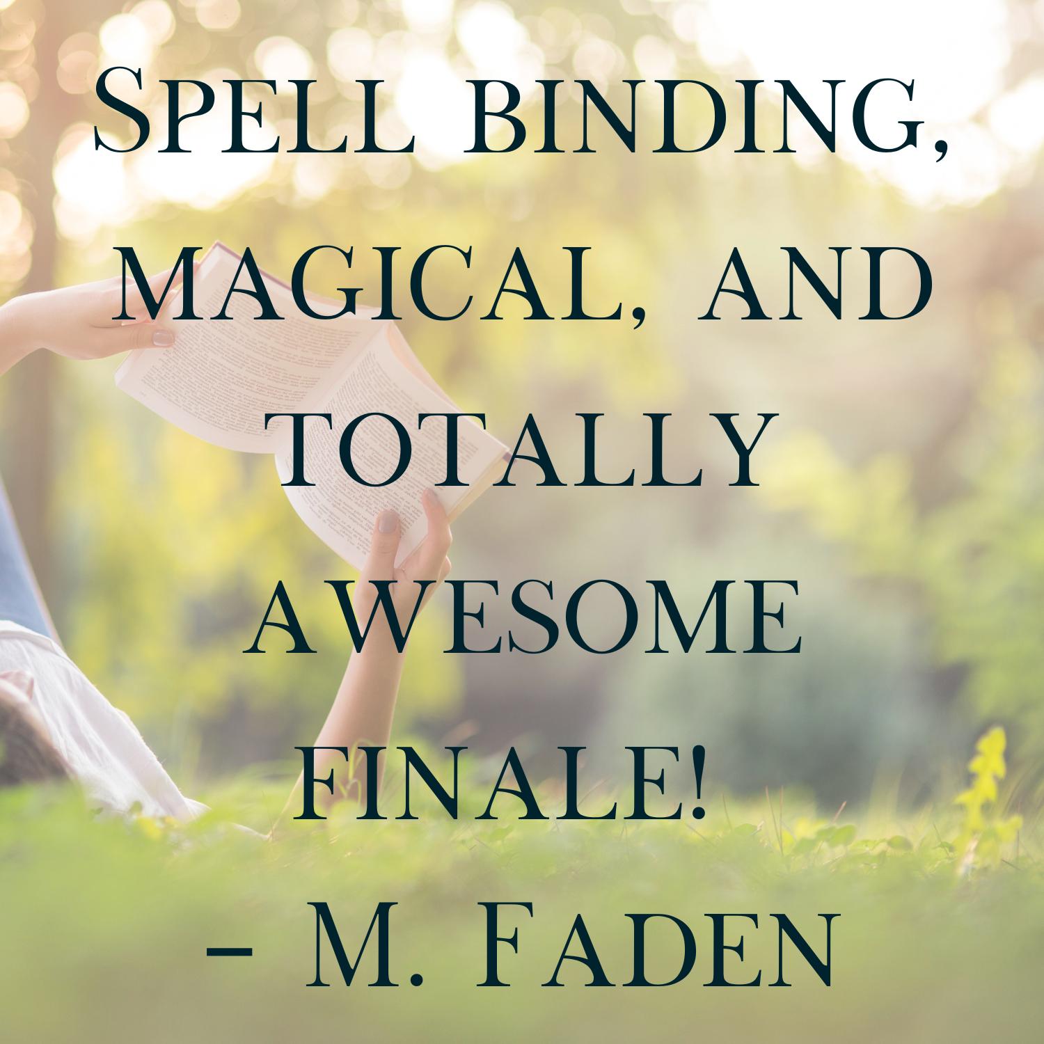 Image of review quote for Exiles Vengeance - a great end to the series