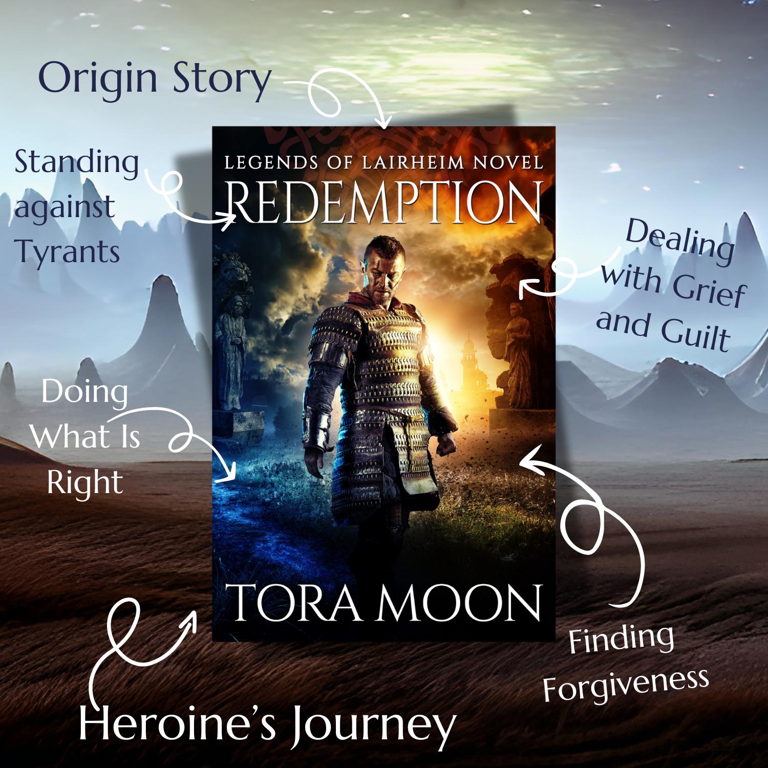 Image of Redemption Cover with list of troupes