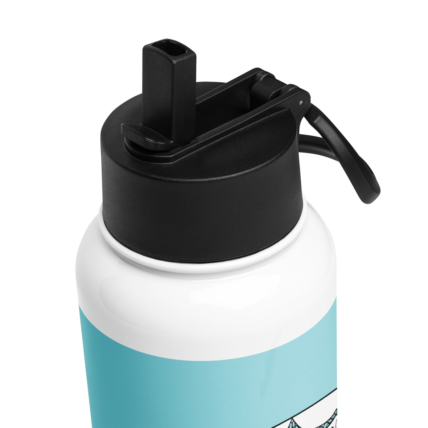 Legends-blue-mandala-stainless-steel-water-bottle