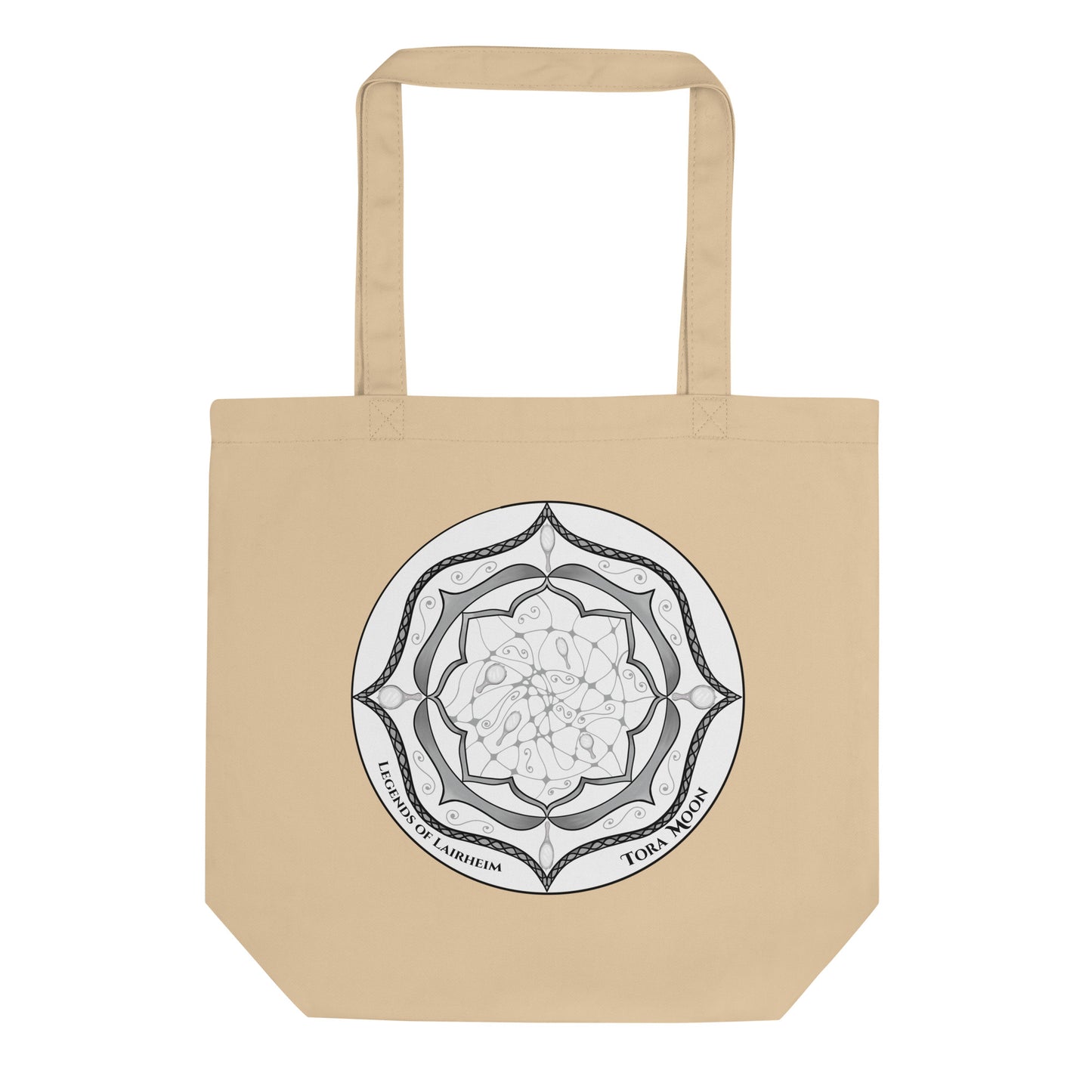Legends-gray-mandala-tote-bag
