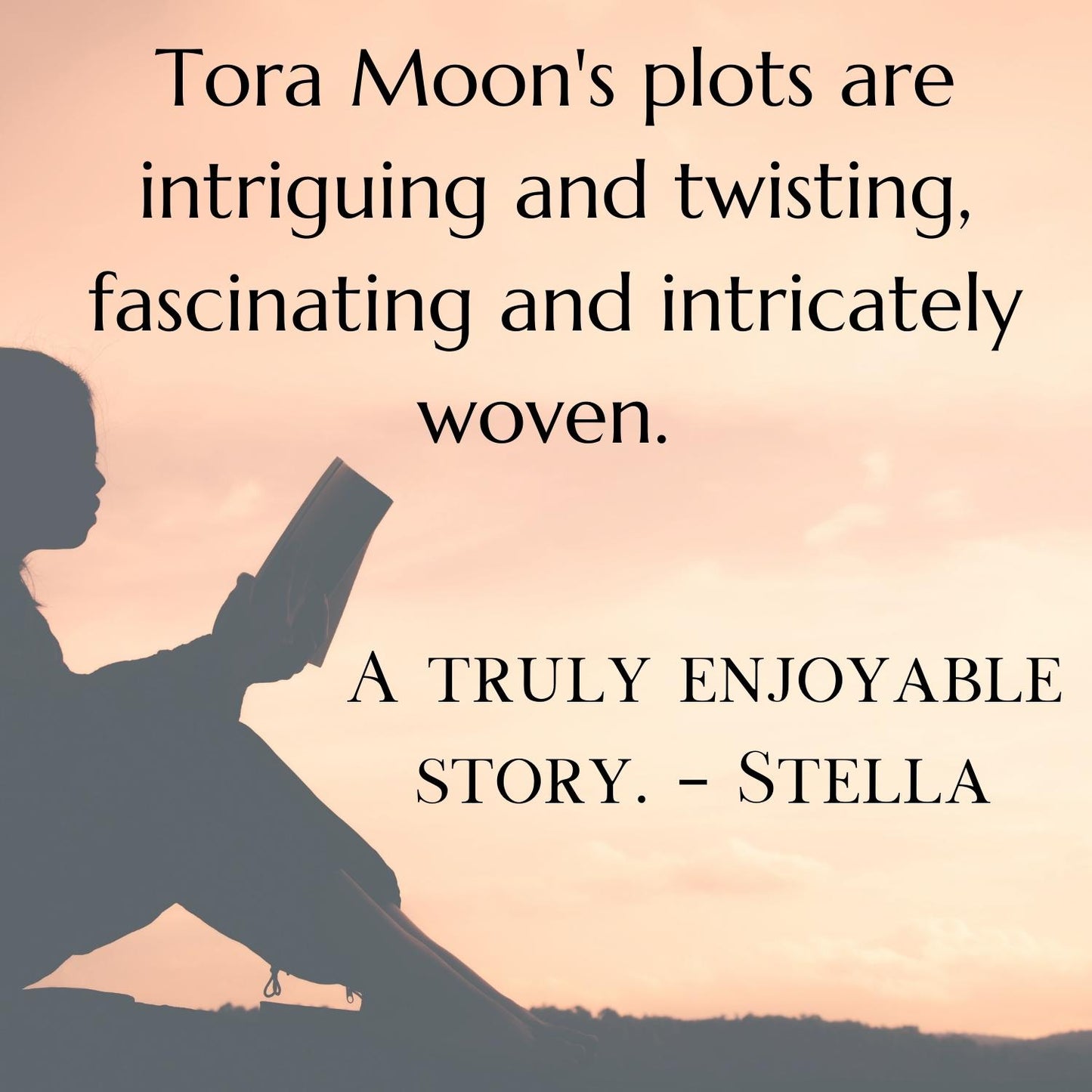 Image of review quote for Ancient Enemies-Tora Moon's plots are intriguing