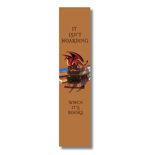 Fierce Red Dragon Book Guardian Bookmark