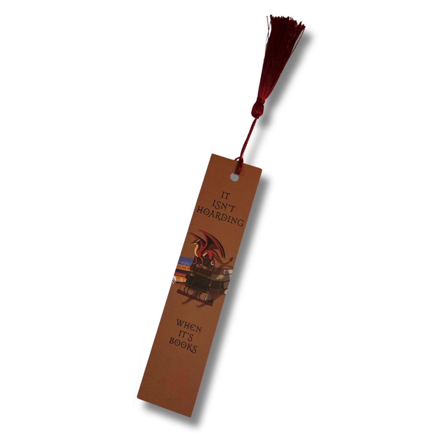 Fierce Red Dragon Book Guardian Bookmark
