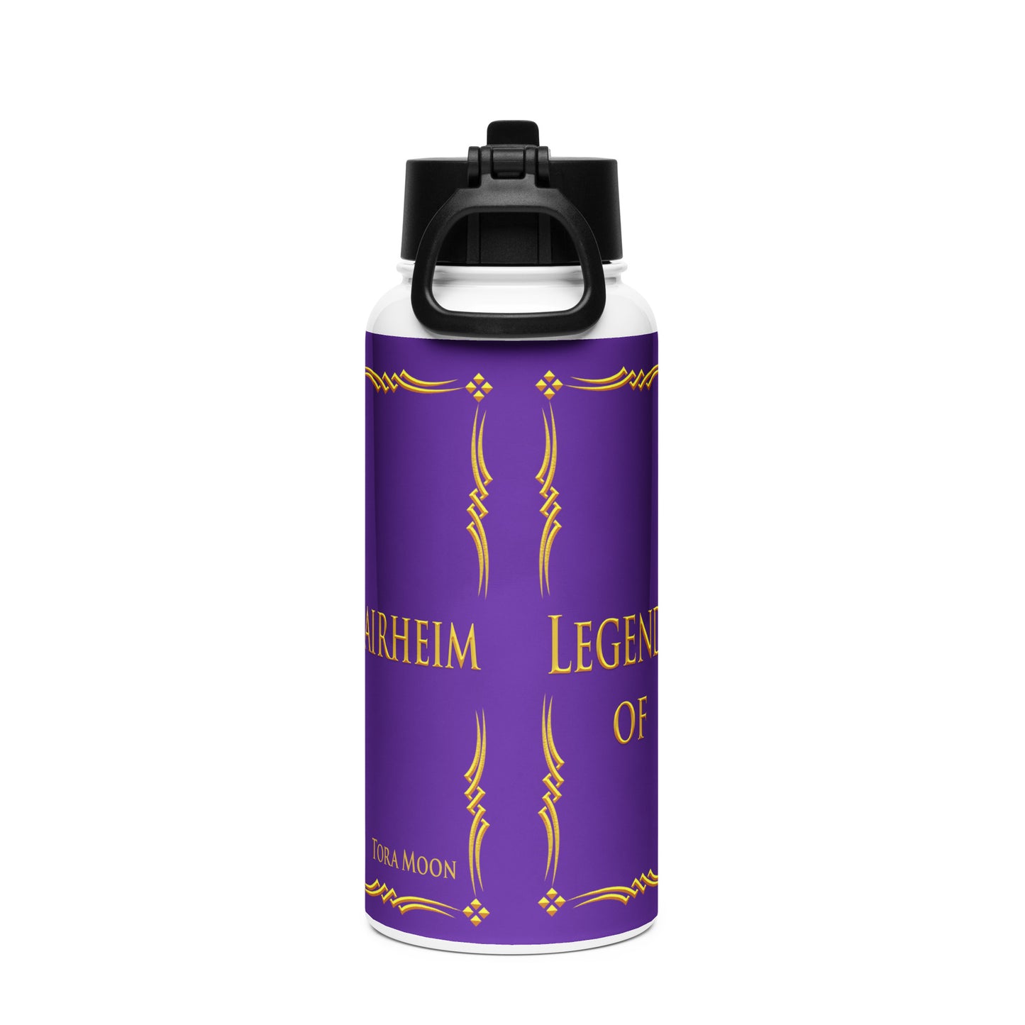 Legends of Lairheim Elemental Star Water Bottle back