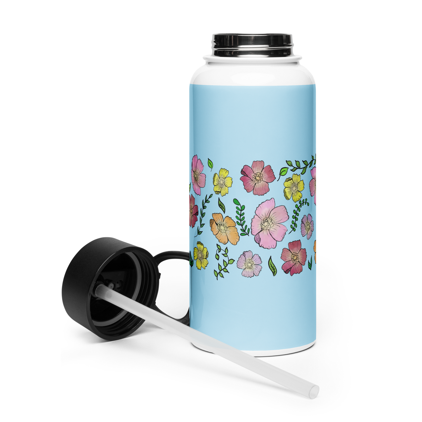 Cosmos 32-oz Stainless Steel Water Bottle