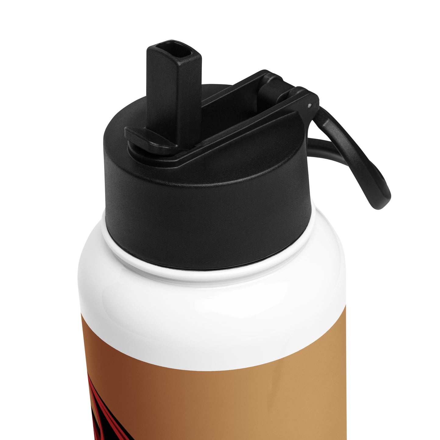 Fierce Red Dragon Book Guardian 32-oz Stainless Steel Water Bottle