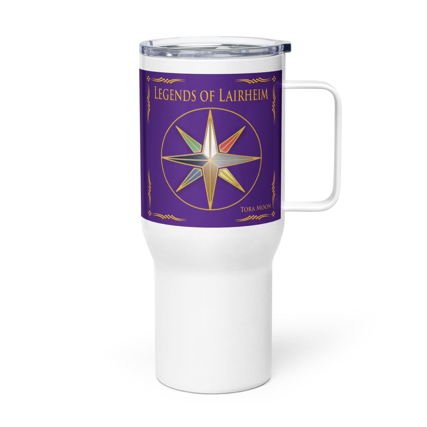 Legends of Lairheim Elemental Star travel mug