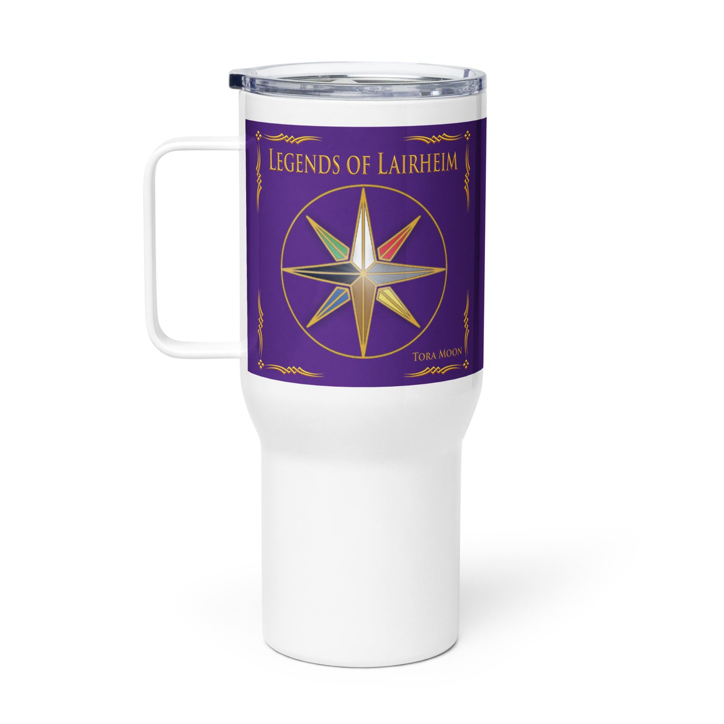 Legends of Lairheim Elemental Star travel mug