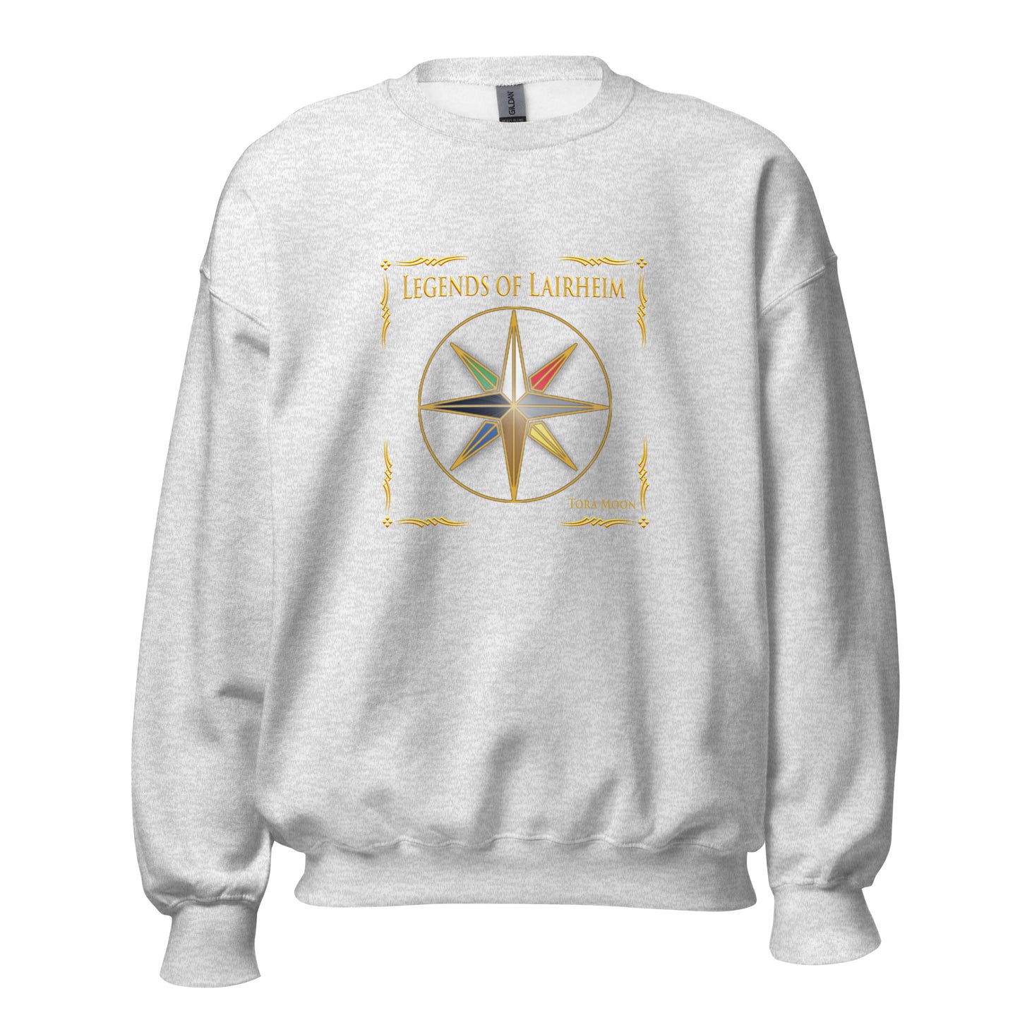 Legends of Lairheim Elemental Star sweatshirt -ash