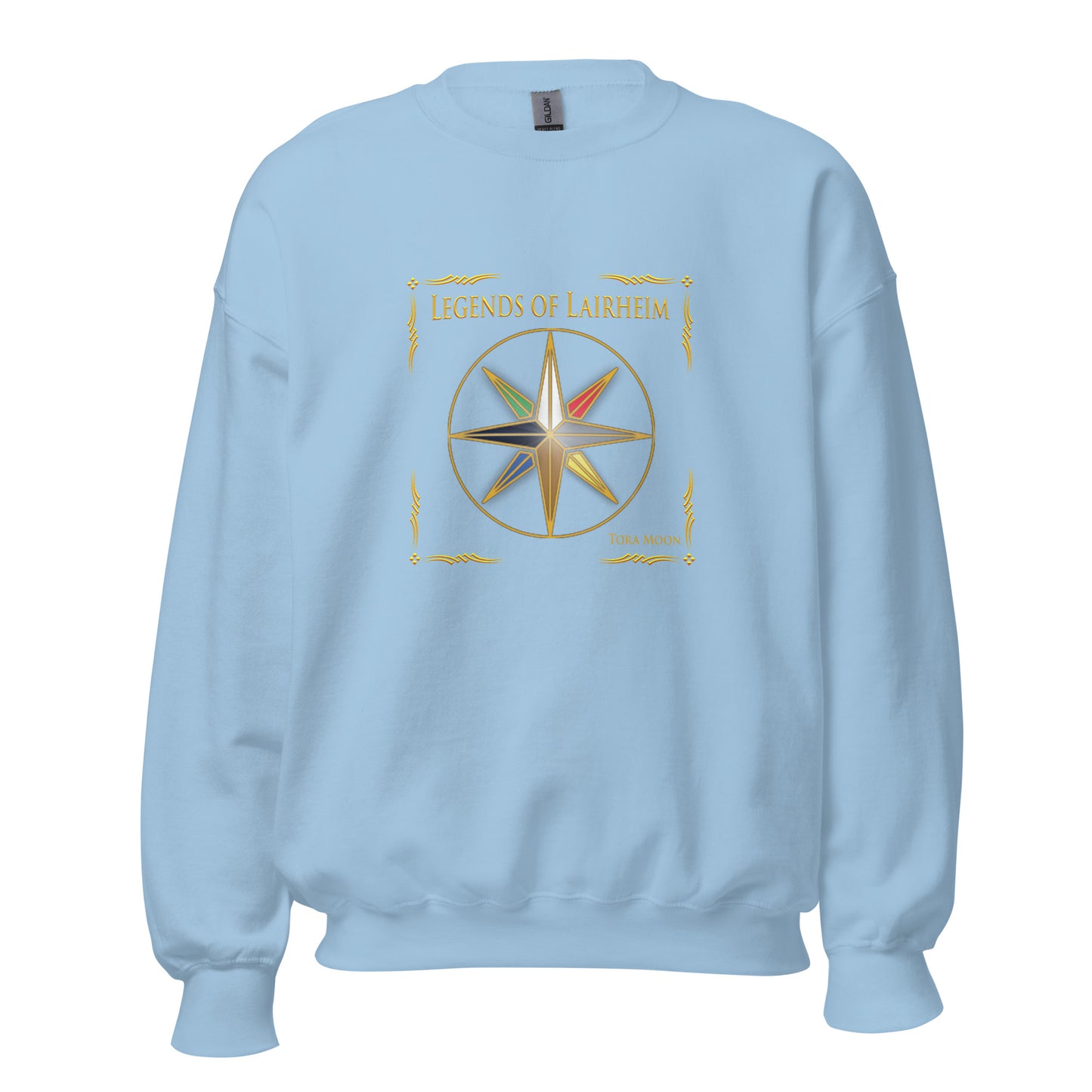 Legends of Lairheim Elemental Star sweatshirt -light blue