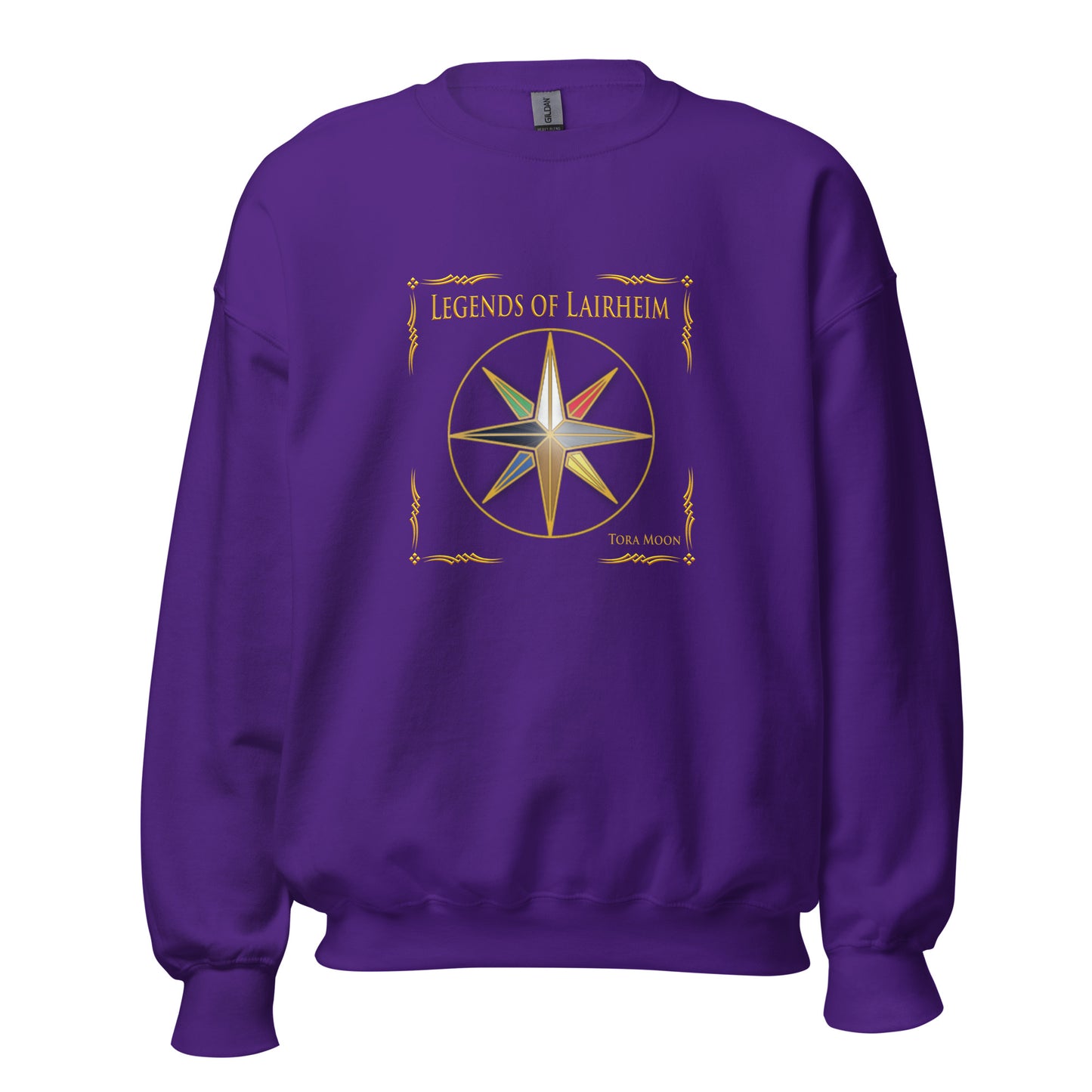 Legends of Lairheim Elemental Star sweatshirt -purple