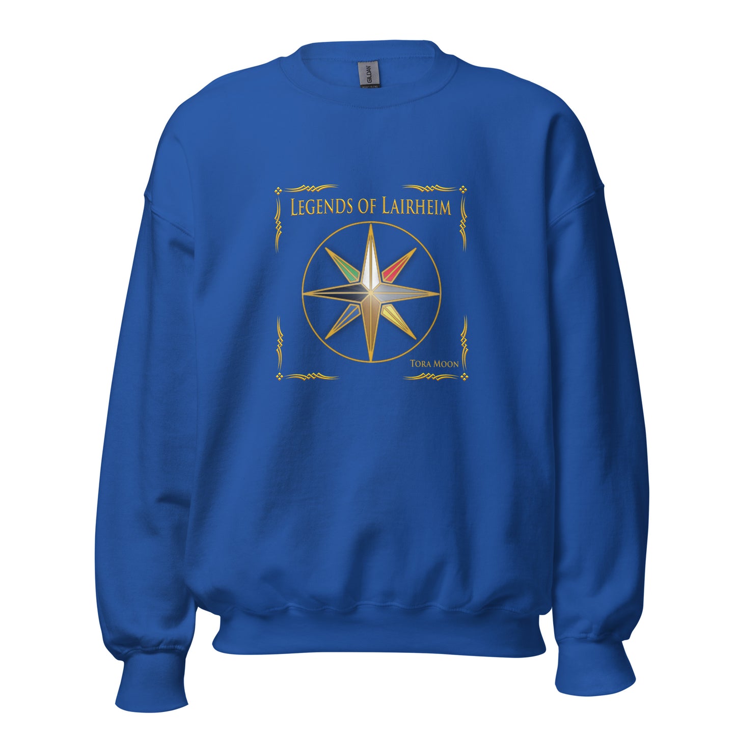 Legends of Lairheim Elemental Star sweatshirt -royal blue