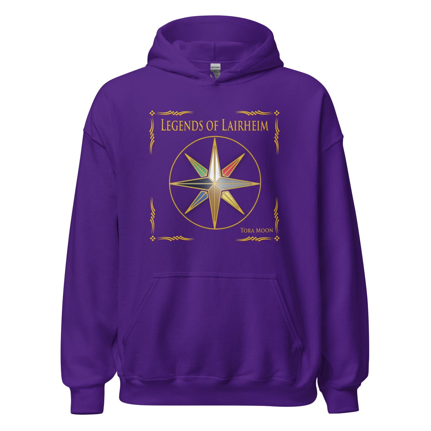 Legends of Lairheim Elemental Star Hoodie - purple