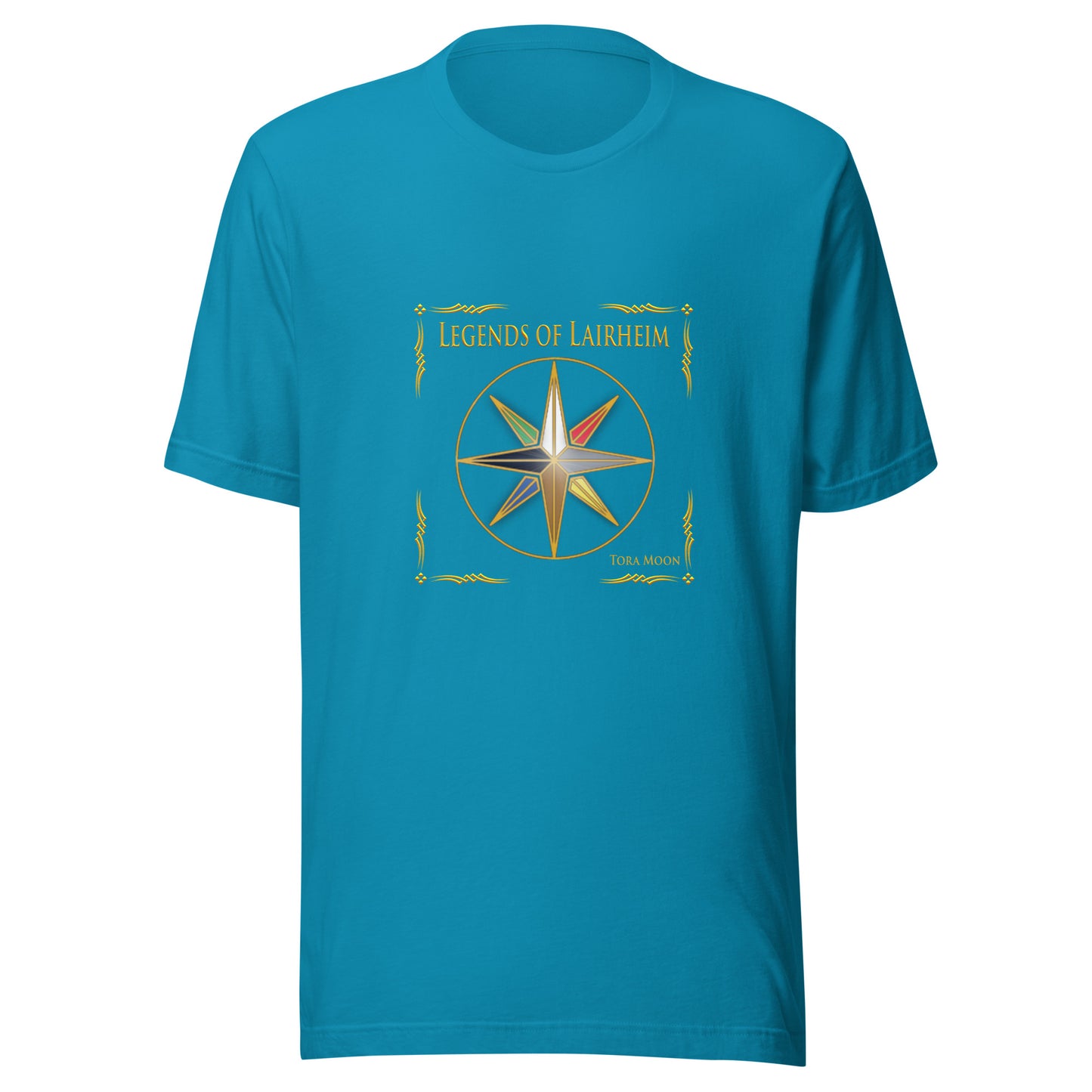 Legends of Lairheim Elemental Star t-shirt -aqua
