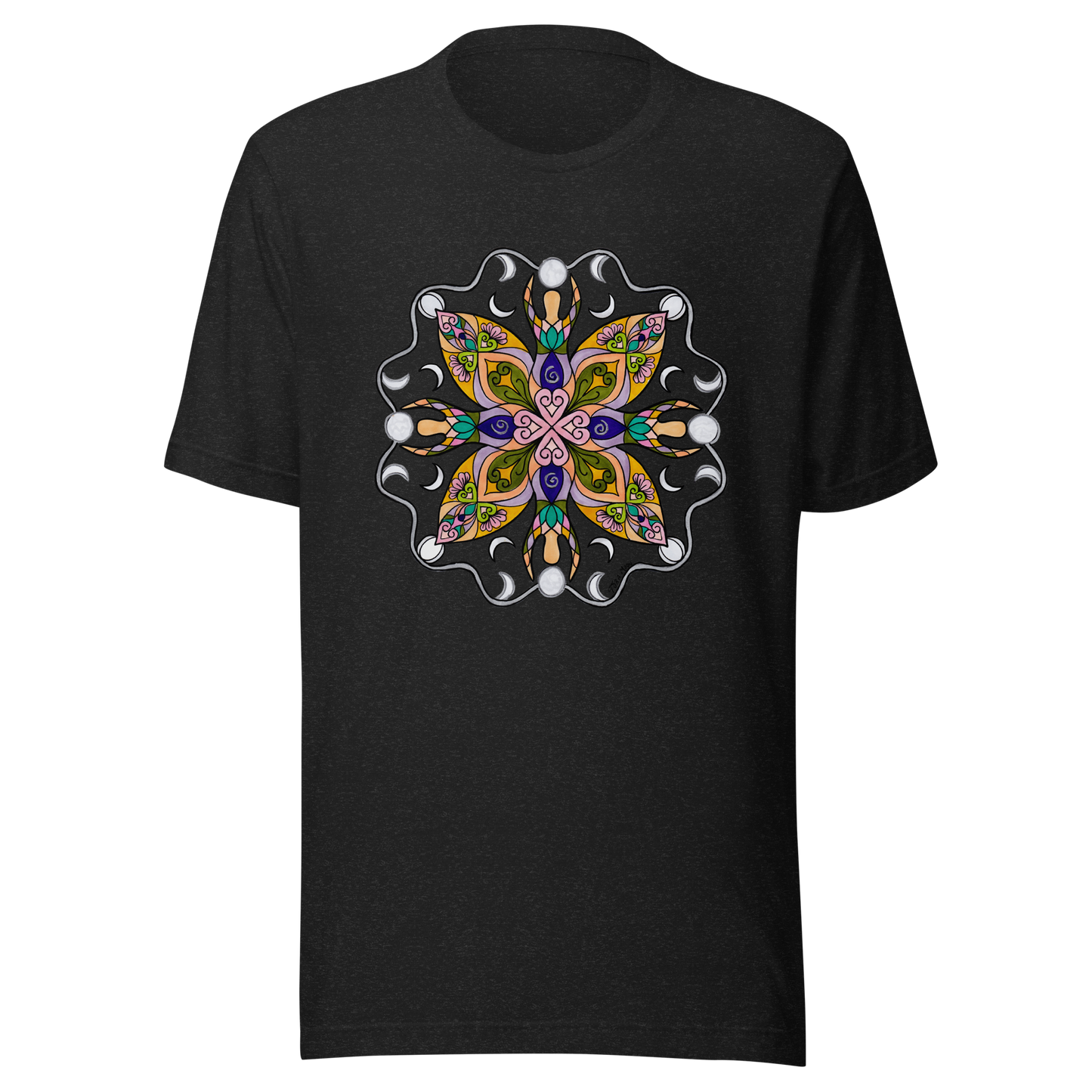 Moonlit Goddess Mandala T-shirt