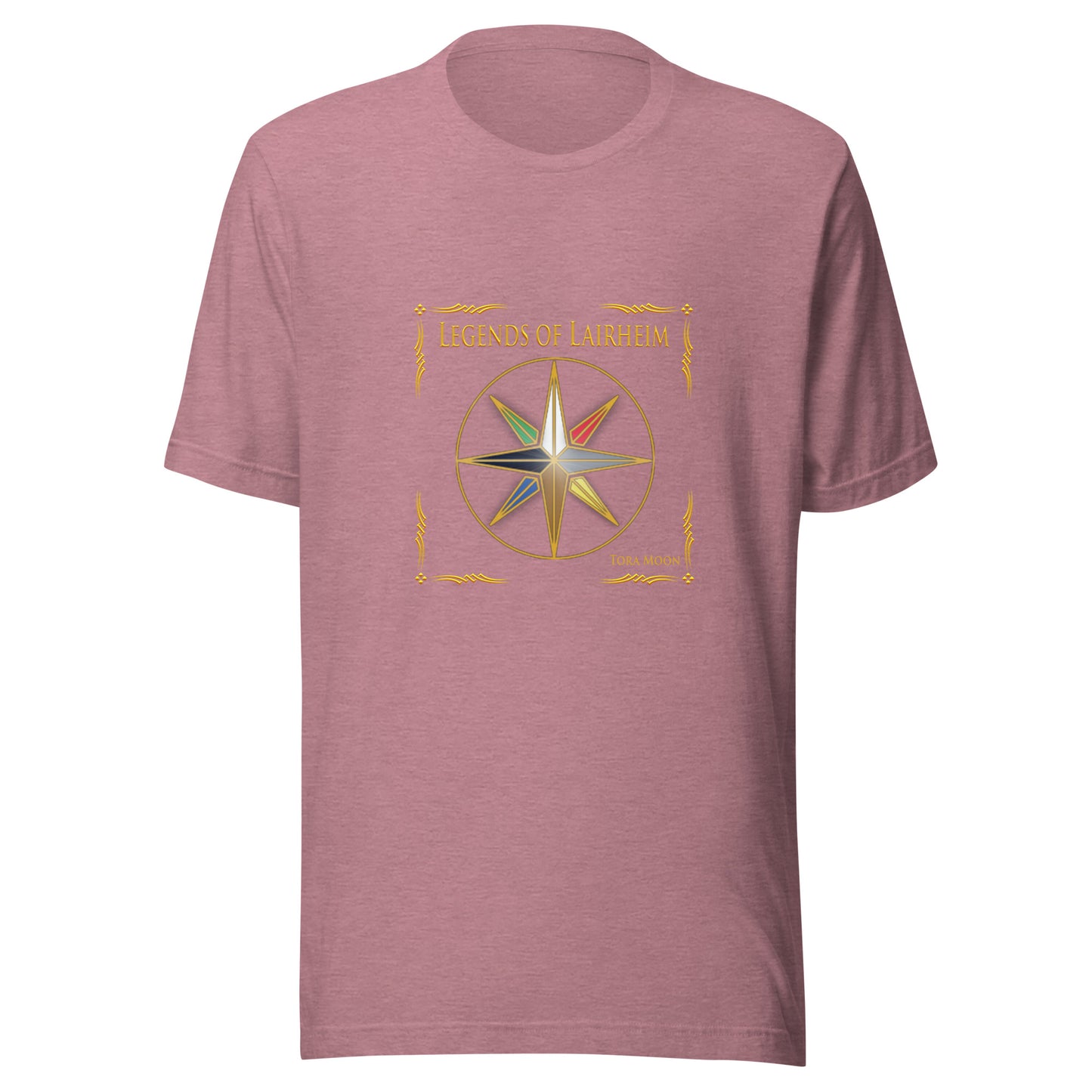 Legends of Lairheim Elemental Star t-shirt -heather orchid