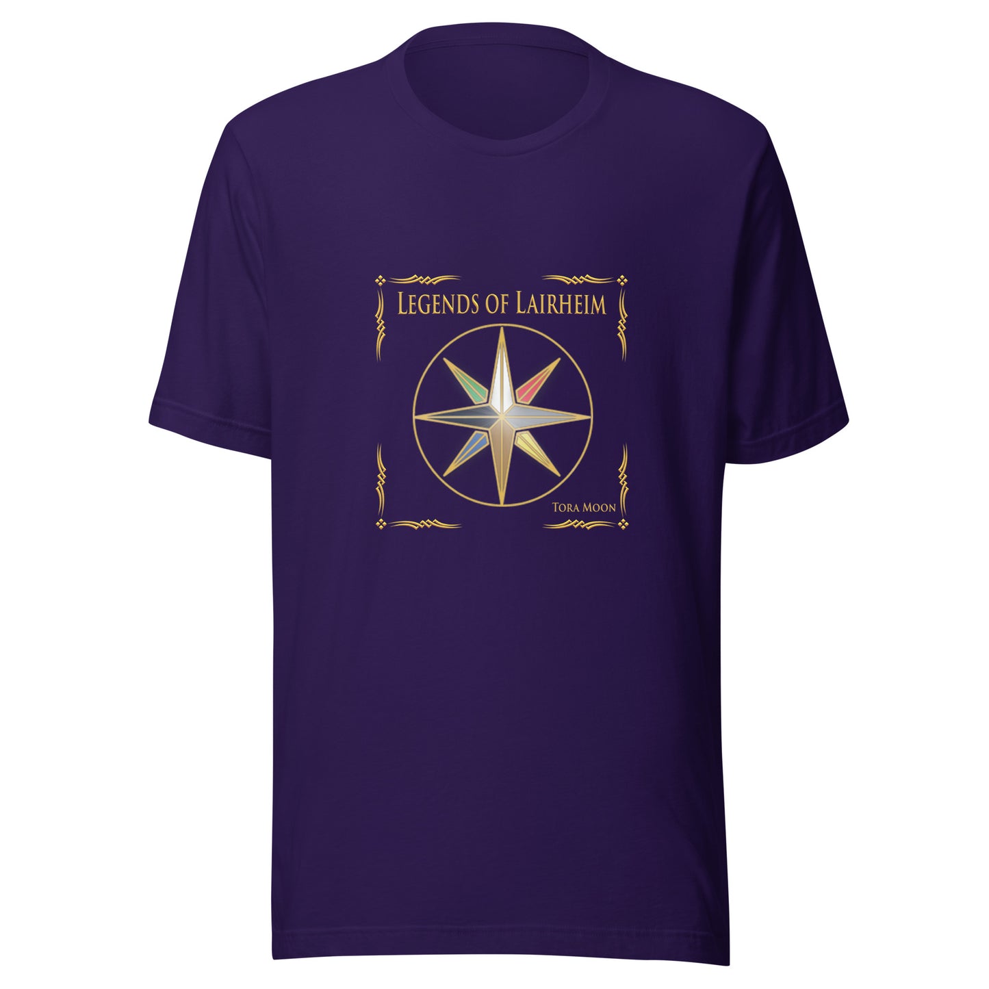 Legends of Lairheim Elemental Star t-shirt -purple