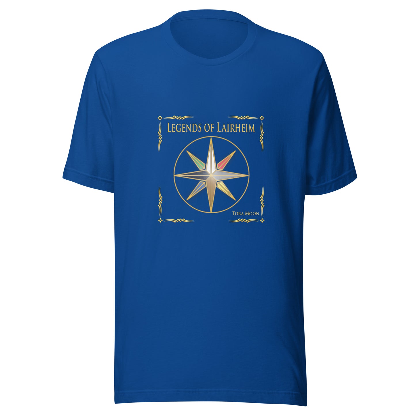 Legends of Lairheim Elemental Star t-shirt - royal blue