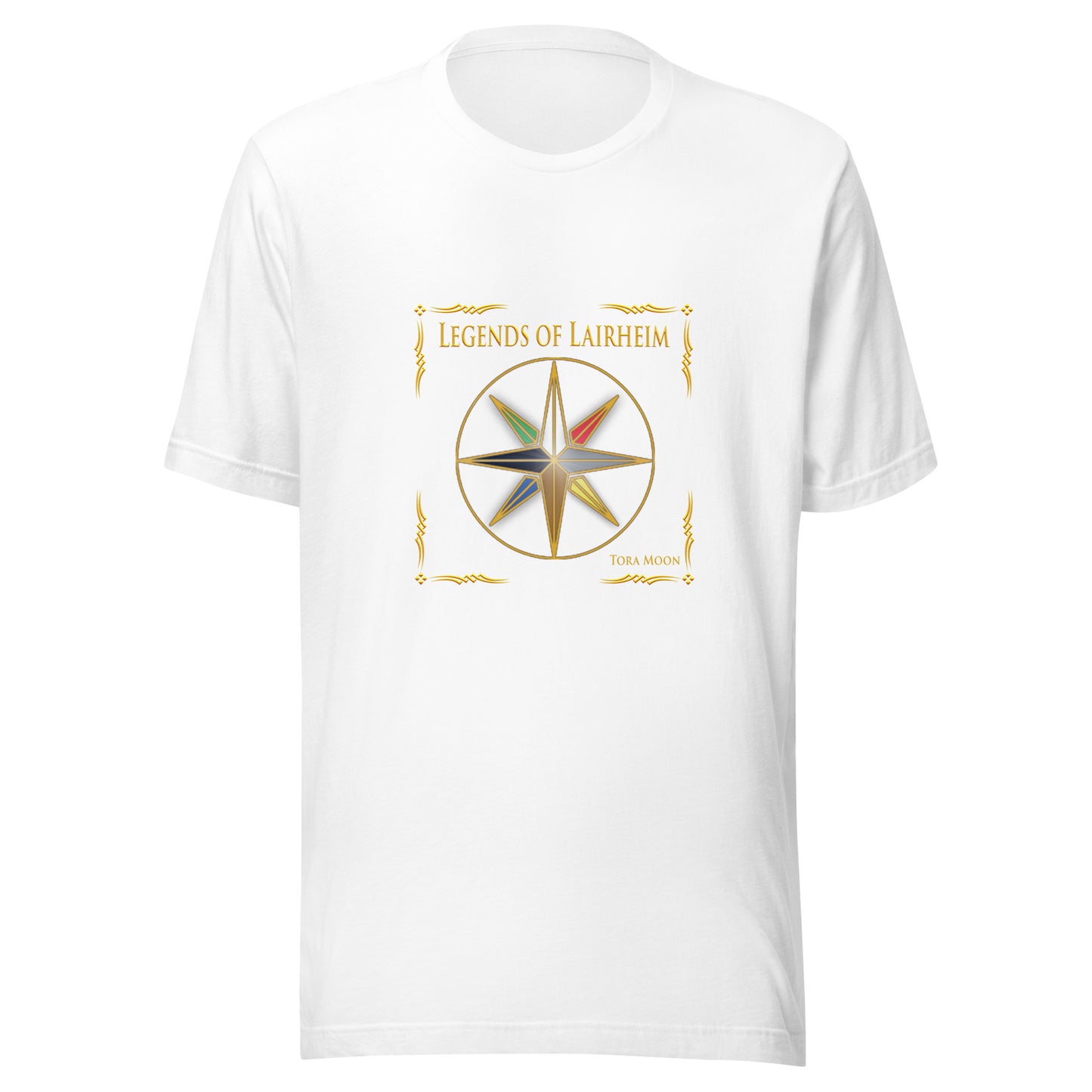 Legends of Lairheim Elemental Star t-shirt -white