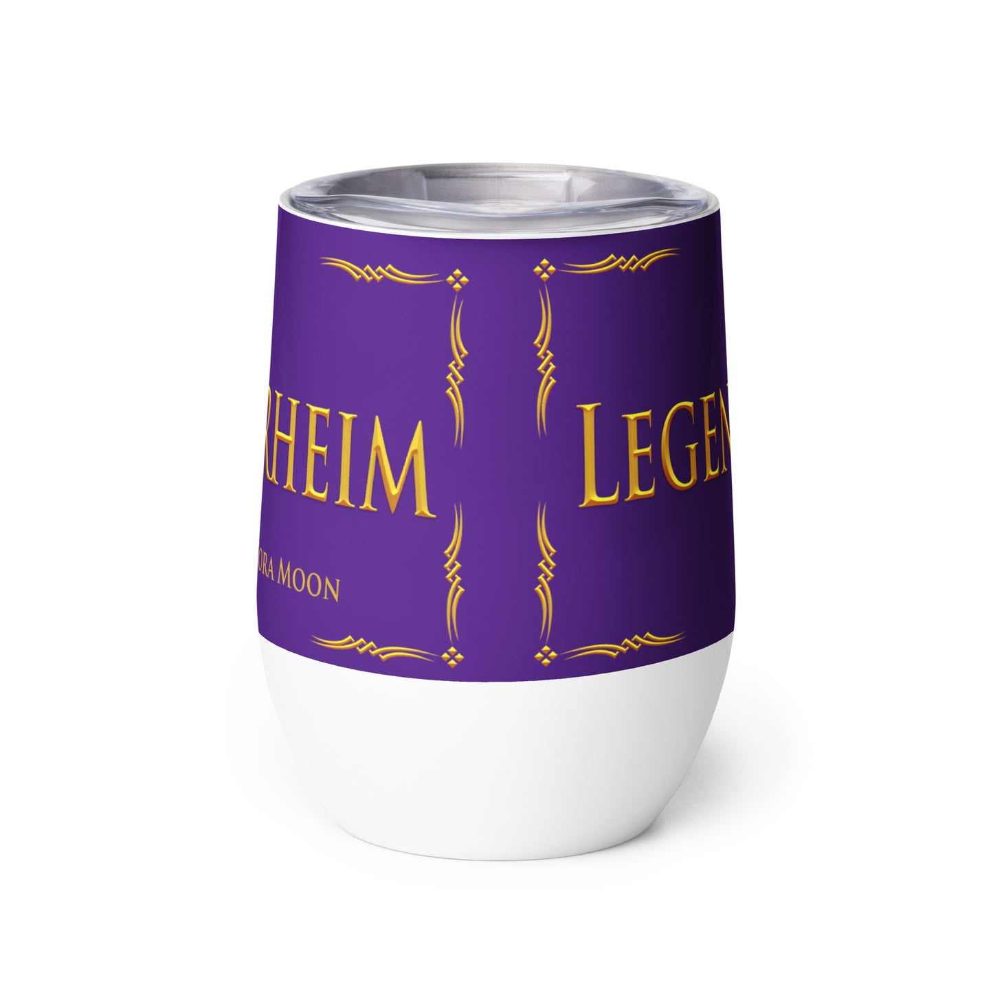 Legends of Lairheim Wine Tumbler back