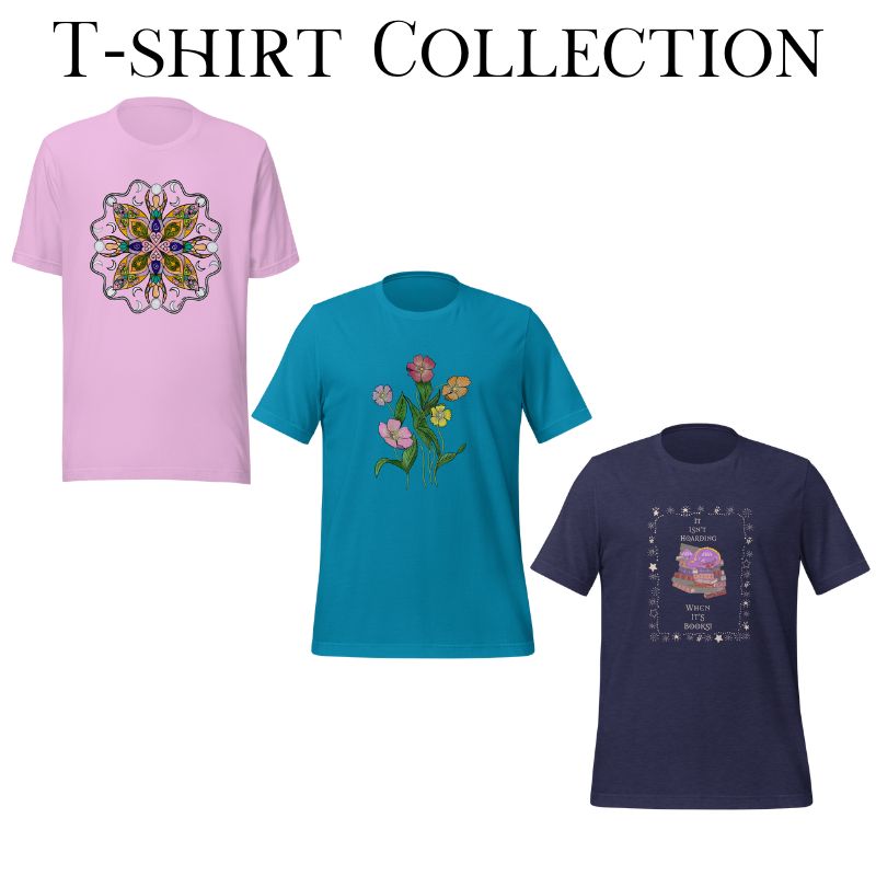T-shirt Collection | Featuring Tora’s art