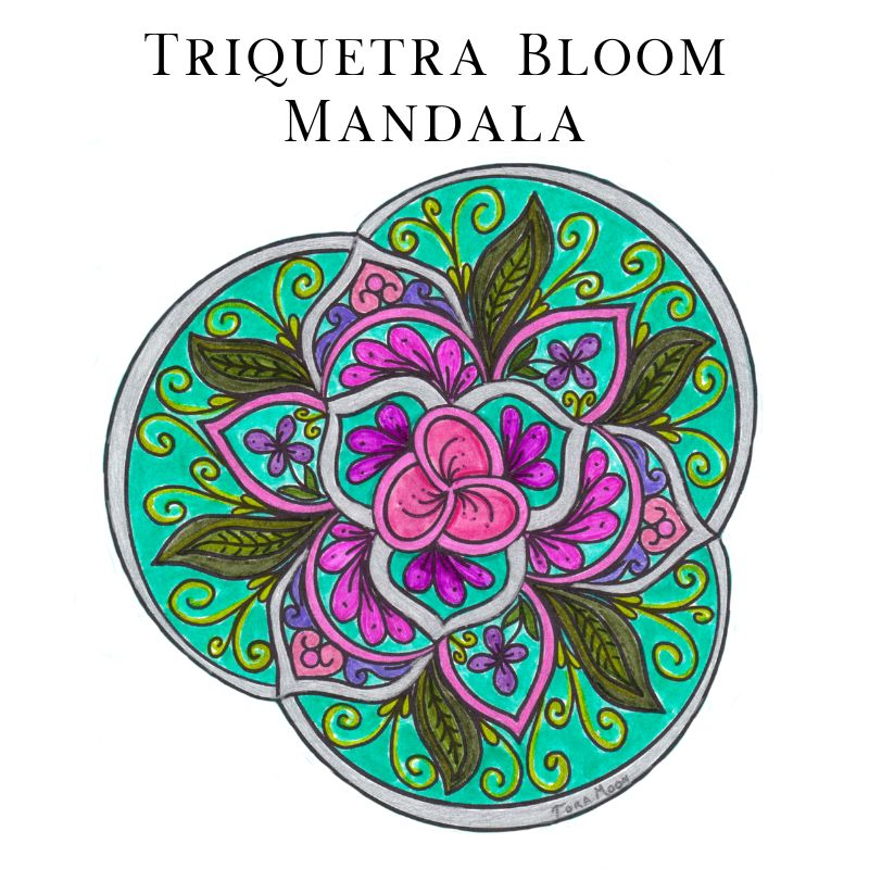 Triquetra Bloom Mandala Collection