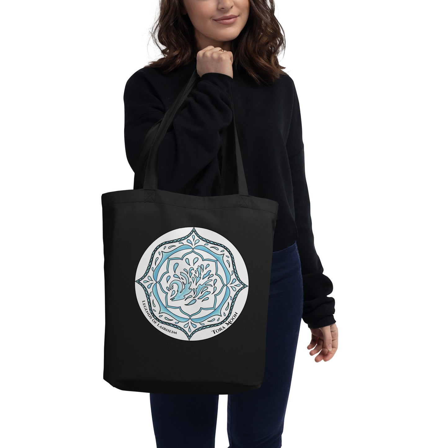 Legends-blue-mandala-tote-bag