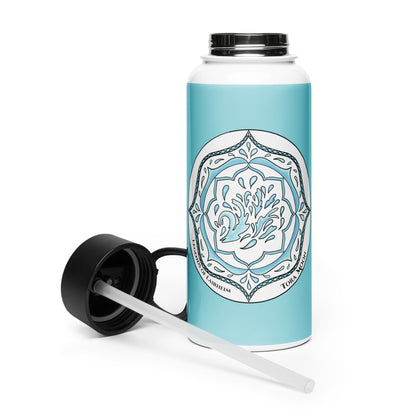 Legends-blue-mandala-stainless-steel-water-bottle