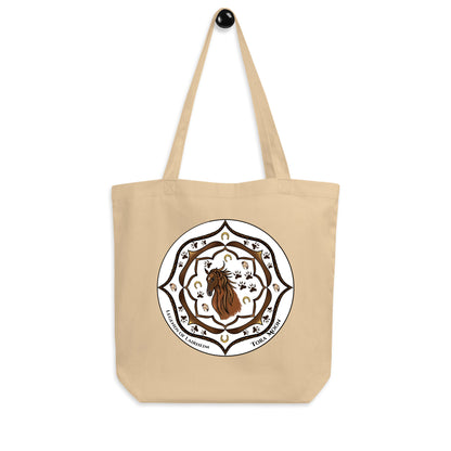 Brown Talent Mandala Eco Tote Bag