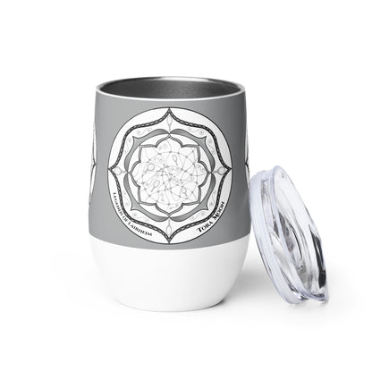Legends-gray-mandala-wine-tumbler