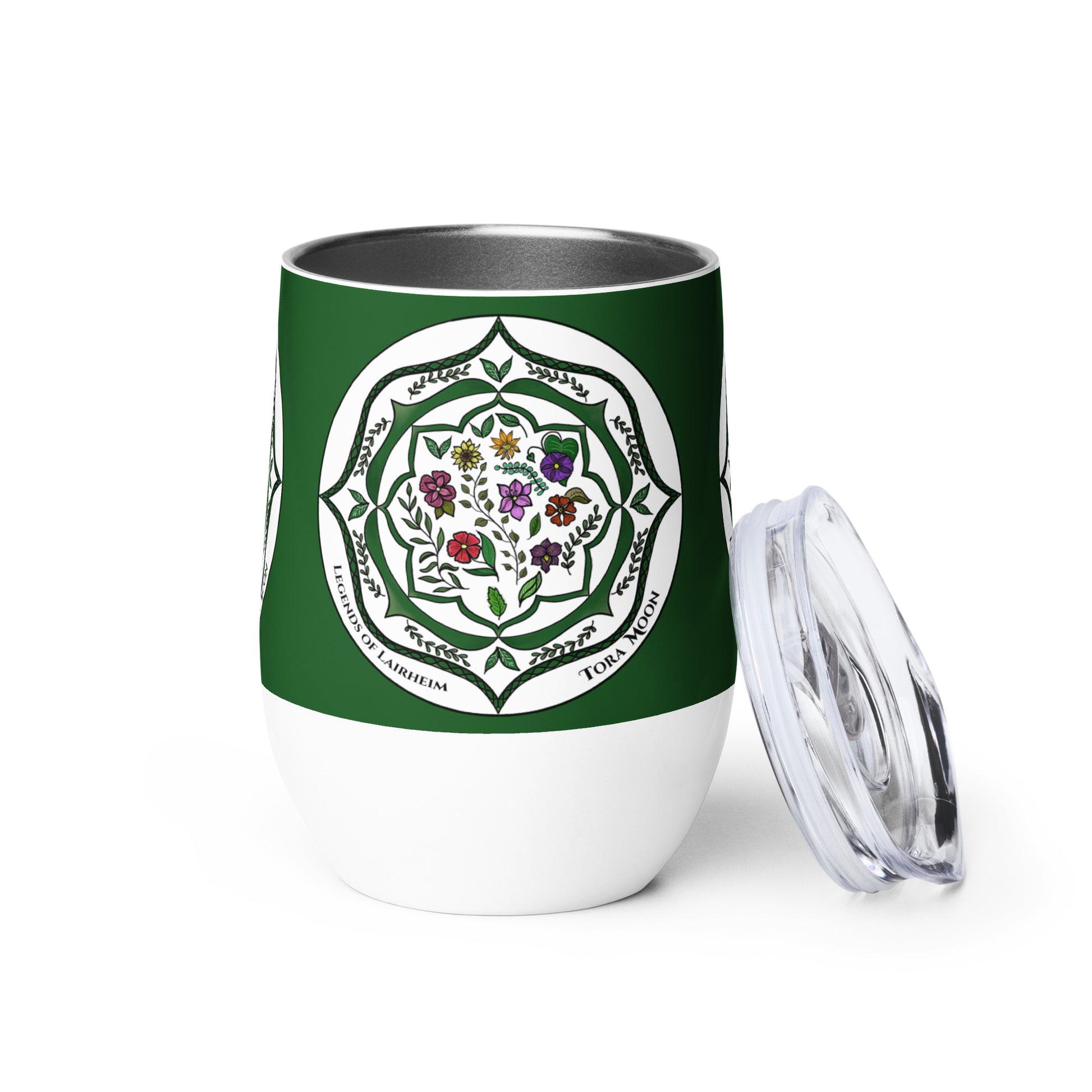 Legends-green-mandala-wine-tumbler