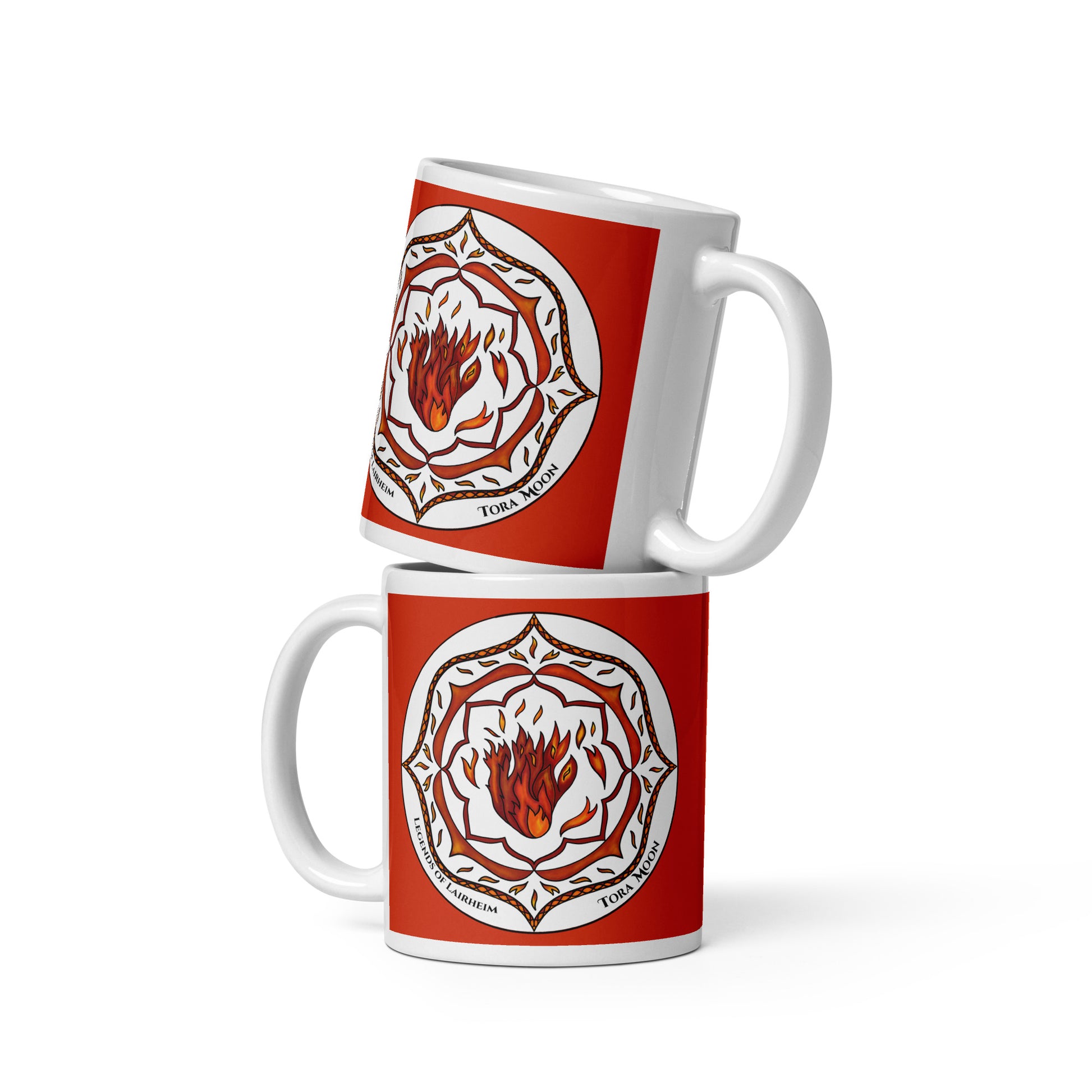 Legends-red-mandala-mug