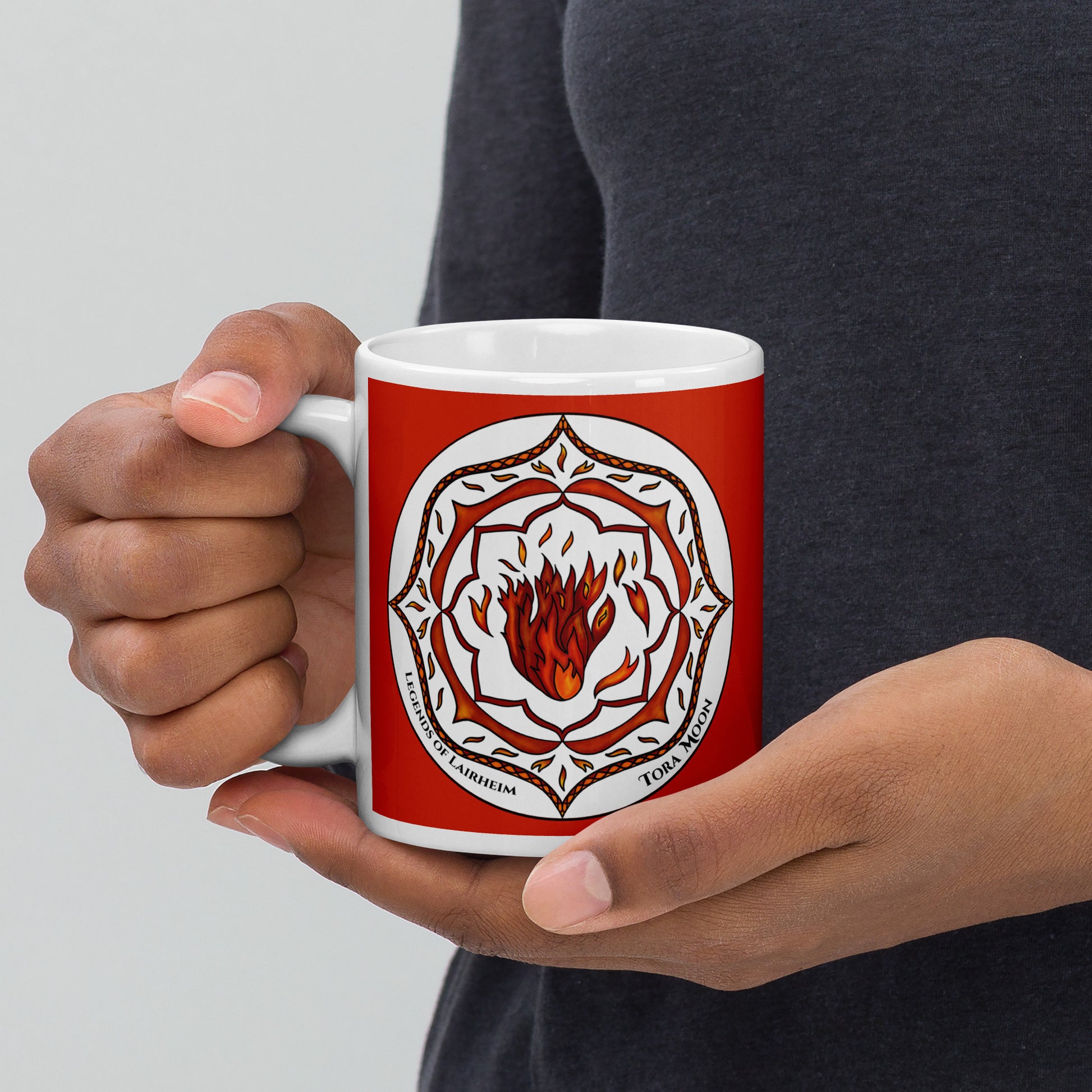 Legends-red-mandala-mug