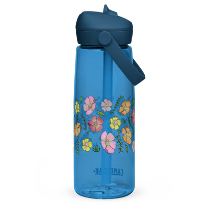 Cosmos Flip Straw Water Bottle oxford blue