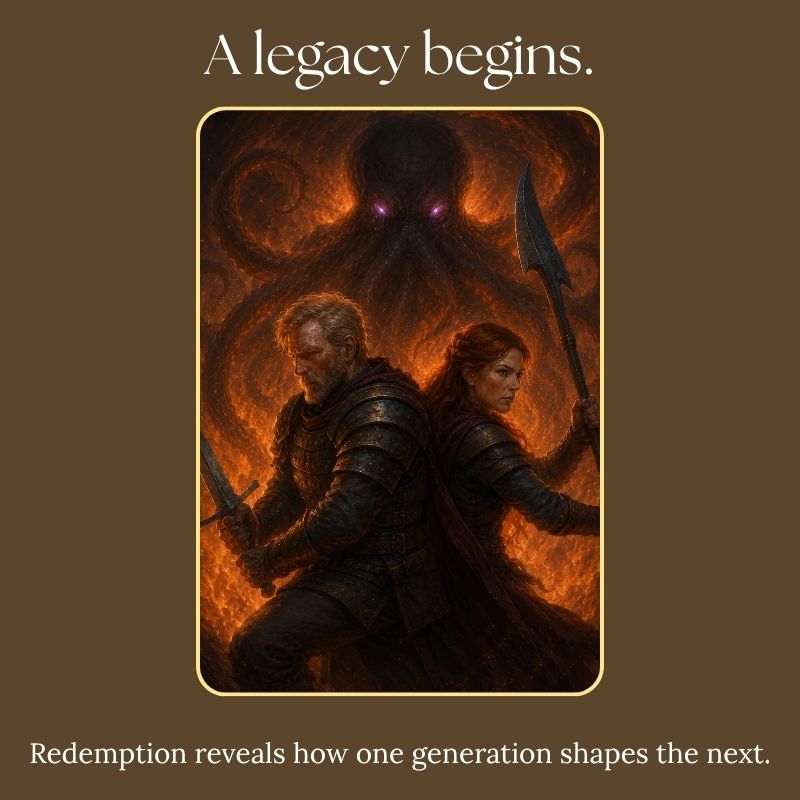 Histrun and Zehala fight back-to-back against one of the Malvers’ monsters in Redemption, revealing the danger behind the legacy they leave to the next generation.