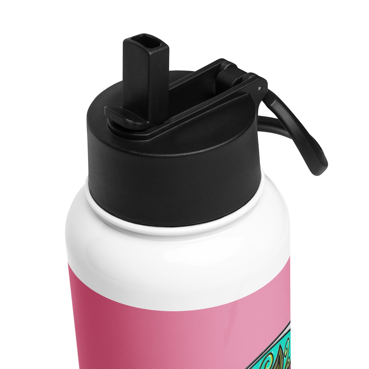 Triquetra Bloom Mandala 32-oz Stainless Steel Water Bottle