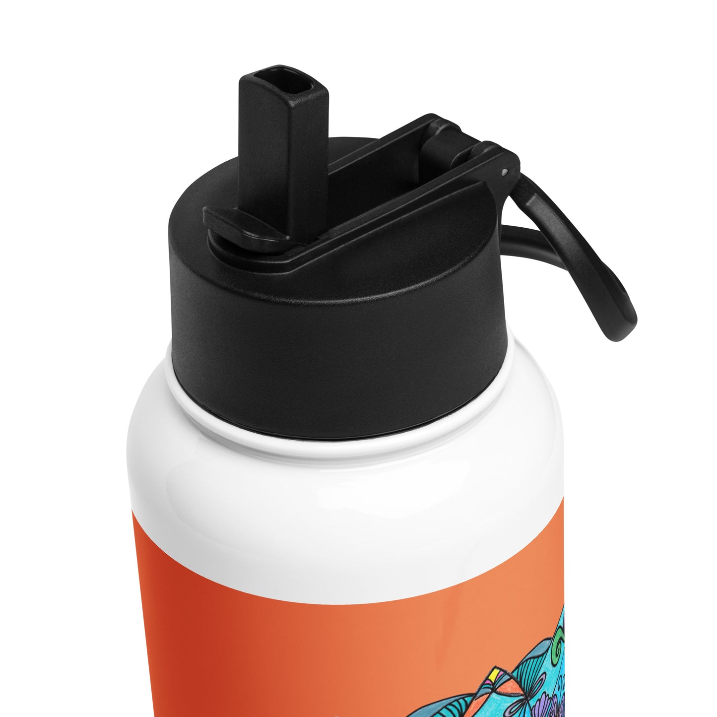 Enchanted Wings Mandala 32-oz Stainless Steel Water Bottle