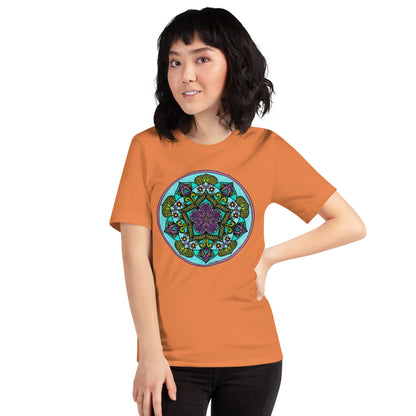 Sacred Harmony Pentagram Mandala T-shirt
