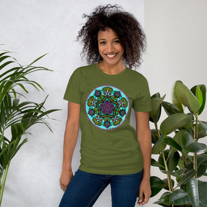 Sacred Harmony Pentagram Mandala T-shirt