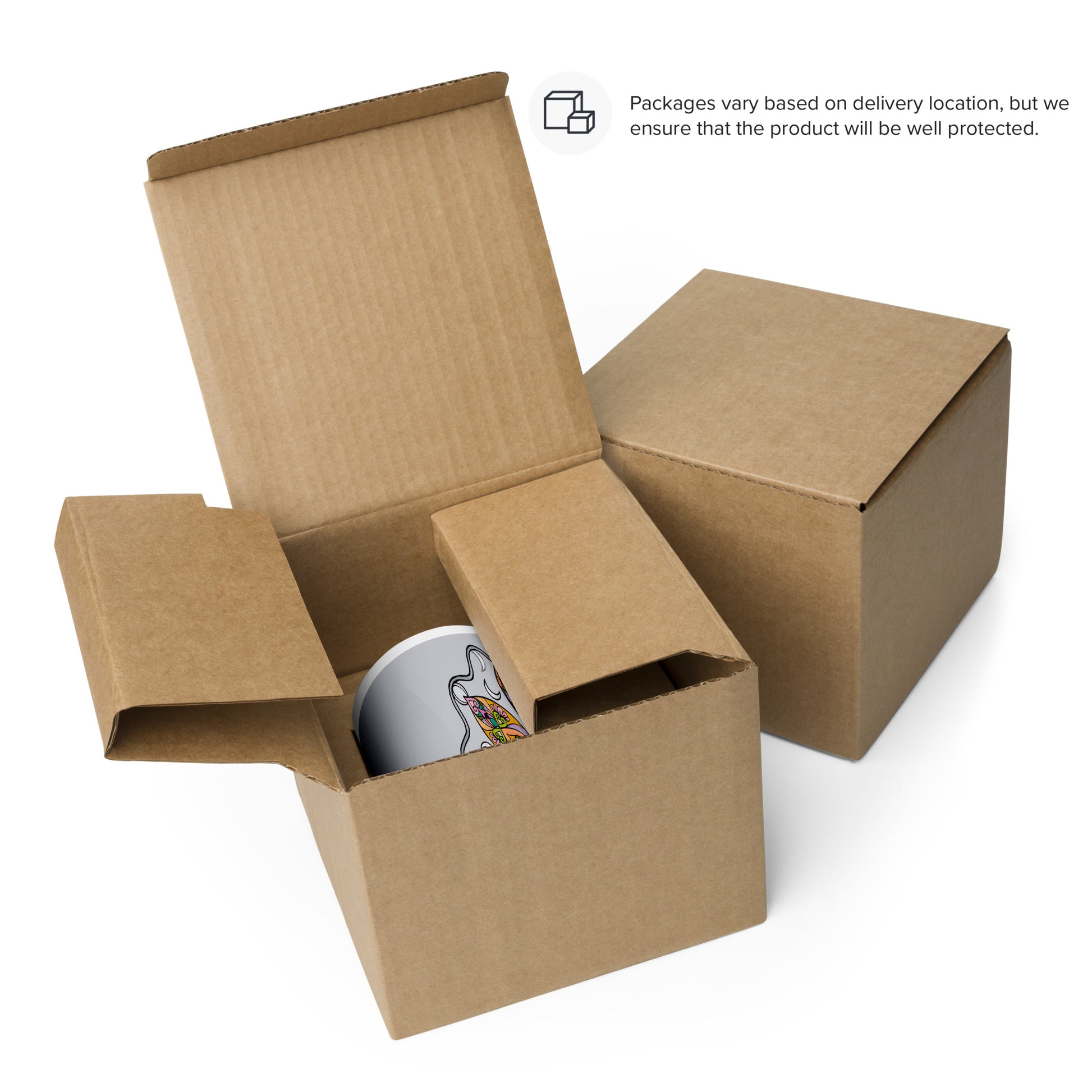 product mockup showing packaging