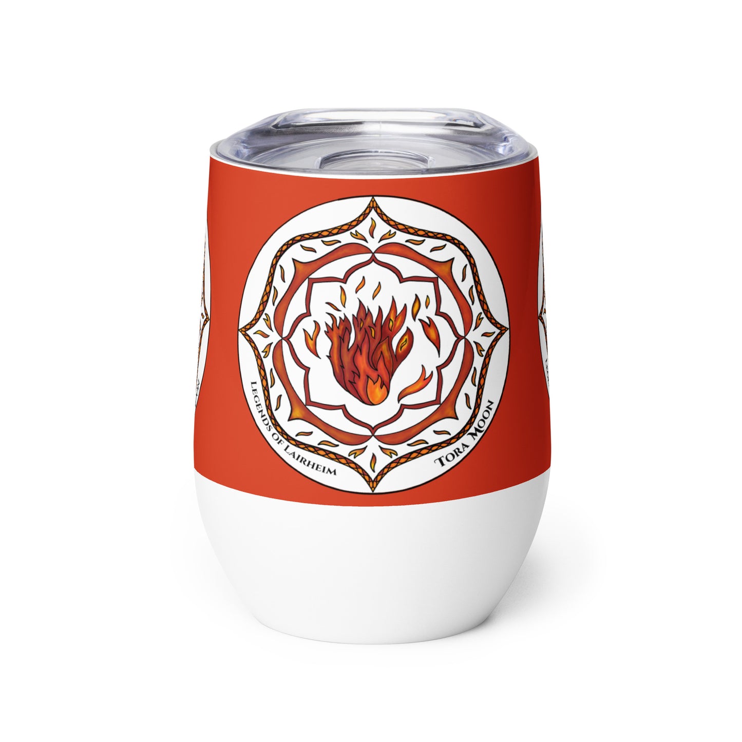 Legends-red-mandala-wine-tumbler